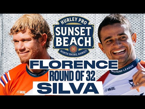John John Florence vs Deivid Silva | Hurley Pro Sunset Beach 2024 - Round of 32
