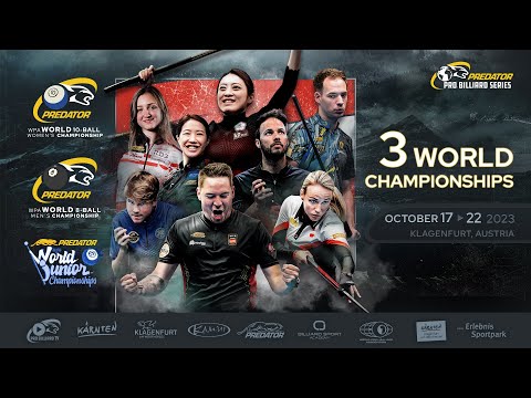 Jasmin Ouschan vs Allison Fisher ▸ Predator WPA World 10-Ball Women's Championship 2023