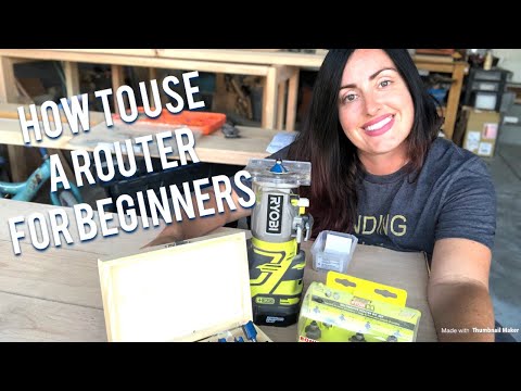 Routers for Beginners- woodworking