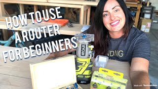 Routers for Beginners- woodworking