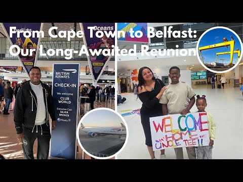 Cape Town to Belfast | After Months Apart… Our Reunion in Belfast ❤️