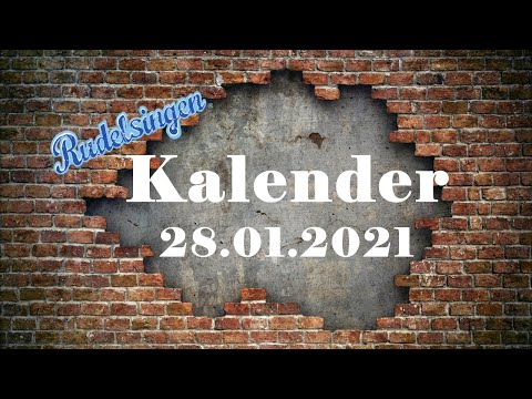 Der Mitsing - Kalender am 28.01.2021 - Tag 28
