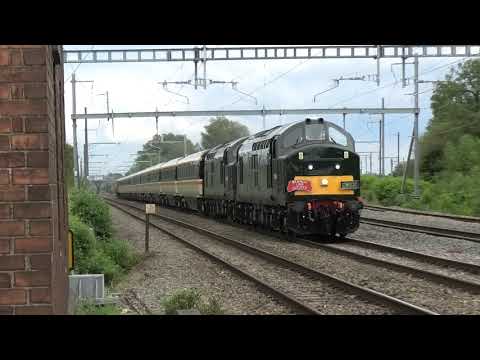 37667 + 37521, Three Peaks From A Seat 2021 : Day 1 The Malvern Mountaineer 1Z11 @ Bishton ,10-06-21