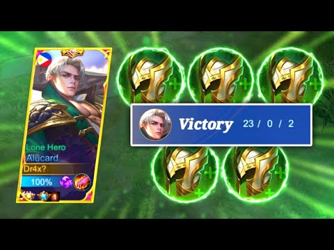 ALUCARD 5X GUARDIAN HELMET (HP + LIFESTEAL HACK BUILD) | MLBB