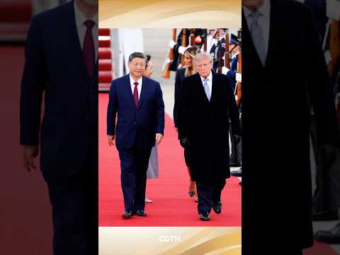 Xi lands in US for state visit, greeted by Trump at airport