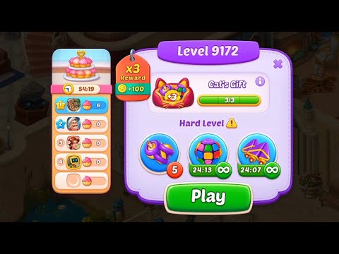 homescapes level 9172 | homescapes hard level