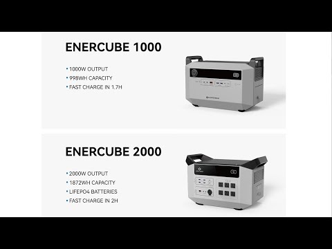 ENERCUBE 1000 ＆  ENERCUBE 2000