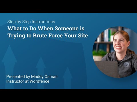 How to Configure Brute Force Protection with Wordfence