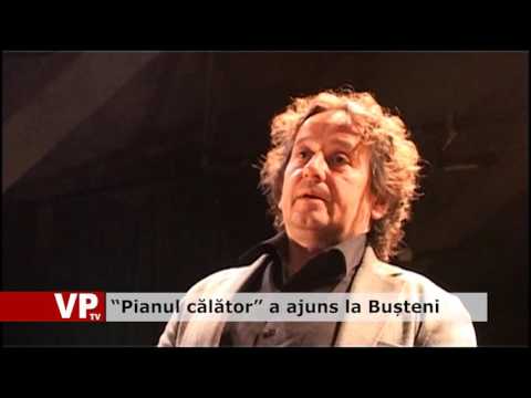 “Pianul călător” a ajuns la Bușteni