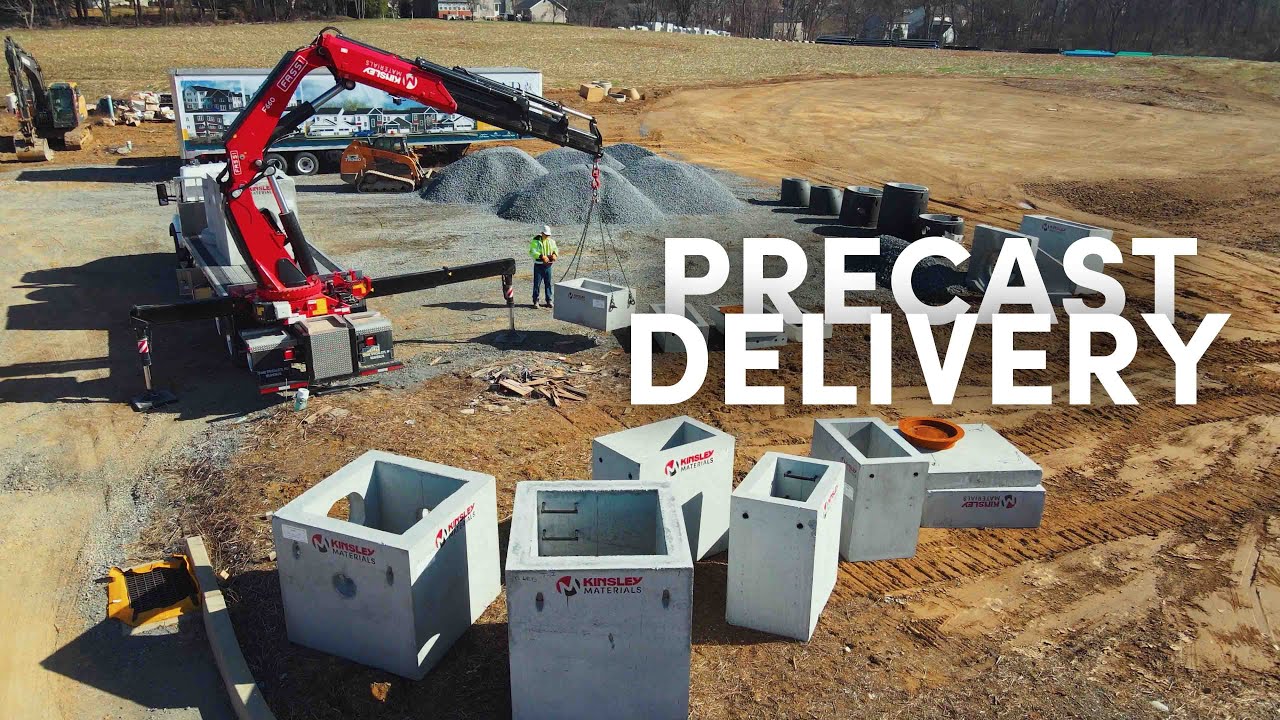 A Solid Delivery - Kinsley Materials Precast Structures