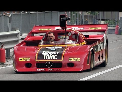 Alfa Romeo 33 SC 12 In Action - Flat-12 Engine GREAT Sound!!
