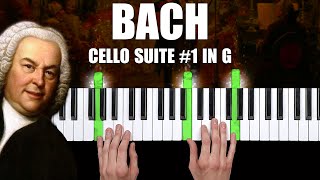 Cello Suite No. 1 in G - Prelude (BWV 1007)