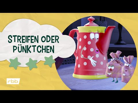 Licht an! Streifen oder Pünktchen | Unser Sandmännchen