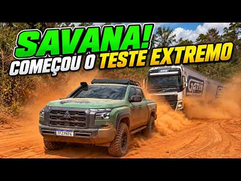 SAVANA NO TESTE EXTREMO! Será que encara essa carreta na Transamazônica?