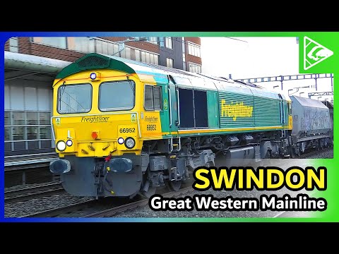 Trains at Swindon (GWML) 28/11/2024