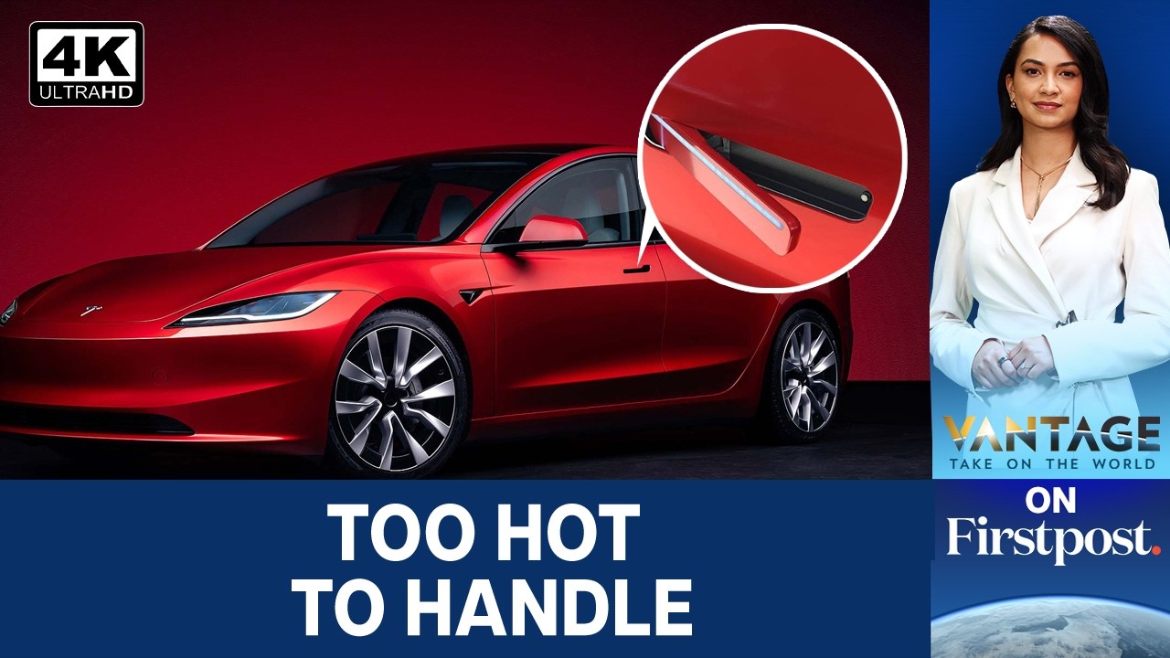 After China, US Looks Set To Ban Hidden Car Door Handles Popularised by Tesla | Vantage | 4K