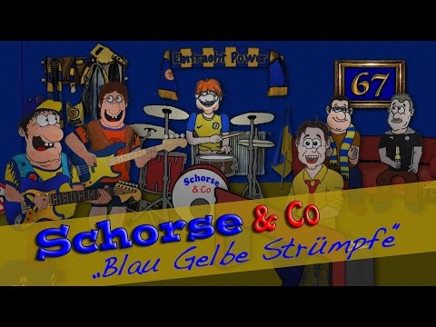 Schorse & Co - Blau Gelbe Strümpfe