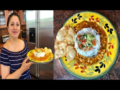 Mexican Rice and Beans Recipe | How to make Mexican Rice, Beans, Guacamole and Pico De Gallo