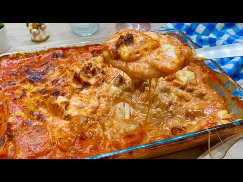 Non puoi resistere: Pasta al forno in 10 minuti filante cremosa e golosissima 😋 Baked Pasta in 10min