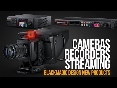 BlackMagic Design Updates | Cameras, Recorders, Streaming! 💸💸💸