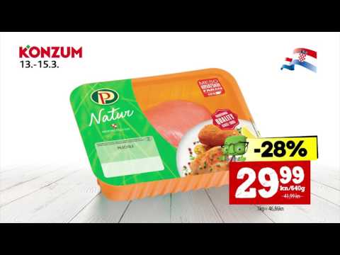 Konzum Akcija ponedjeljak - srijeda, 13.3. - 15.3.