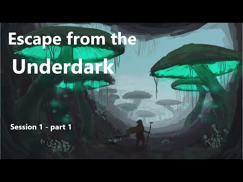 ESCAPE FROM THE UNDERDARK session 1 part 1