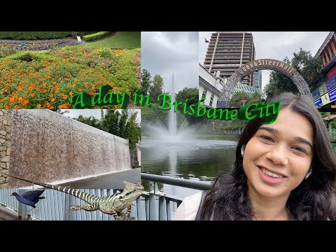 A day in Brisbane City part 1  | Roma Street Parkland | Queen street Mall | Mrunal | SizzlewithStyle