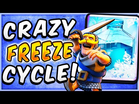 NO ONE EXPECTS THIS! FASTEST FREEZE CYCLE DECK in CLASH ROYALE!