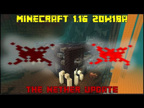 Minecraft 1.16 - Snapshot 20w18a - Redstone Changes & Bug Fixes!