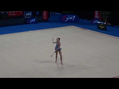 Julie Liénard massues - Nat A 16/17 ans - France Chambéry 2017