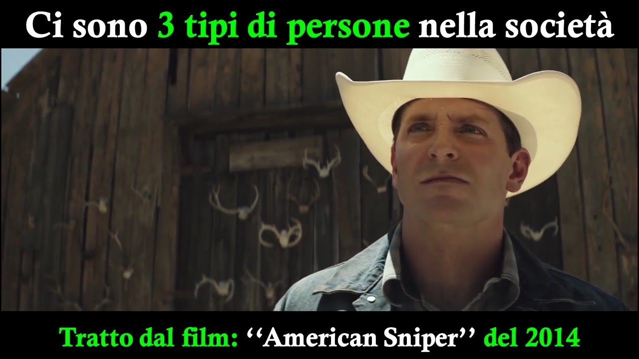 Pecora, Lupo o Cane da Pastore - American Sniper con Bradley Cooper del 2014 - Italiano