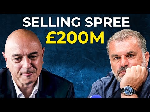 Tottenham eye £200m boost: Ange to sell 6 players in August to not lose money