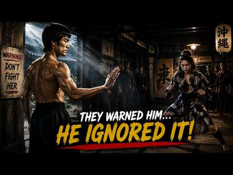 Bruce Lee Ignored the Warning… And Faced Her in Okinawa