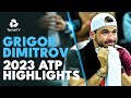 GRIGOR DIMITROV: 2023 ATP Highlight Reel