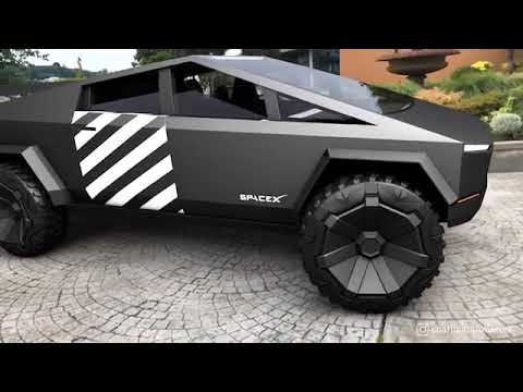 Tesla #cybertruck Elon Musk Tesla motors Cyber Truck Roadster