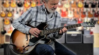 Video thumbnail for Gibson Memphis ES-335 1958 Reissue '58 Burst VOS by C. A. House Music