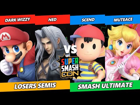 SSC 2022 Losers Semis - Ned/Dark Wizzy Vs. Scend/MuteAce - Smash Ultimate Tournament