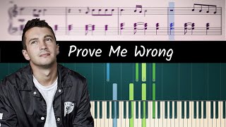 How to play piano part of Prove Me Wrong by Tyler Joseph
