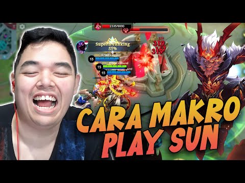 SUN RAT BIKIN BUTA MAP !! LENGAH DIKIT LANGSUNG KITA END !! #MLBB