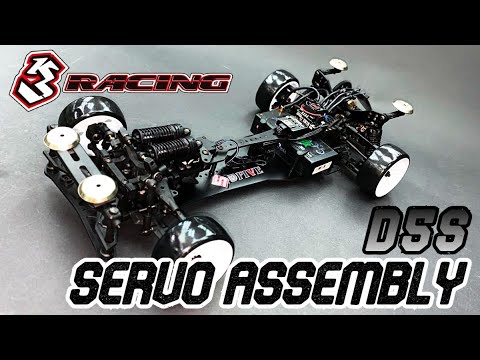 How to Install the Servo Assembly into the 3Racing 1/10 Sakura D5S RWD Drift Chassis