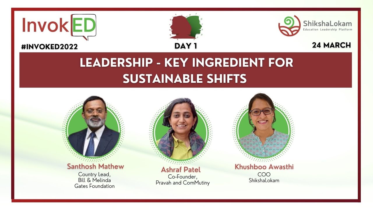 Leadership - Key ingredient for sustainable shifts