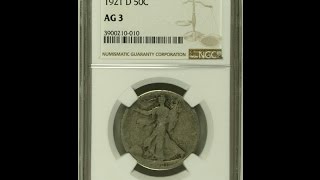 How to Open an NGC Coin Holder (Key Date 1921D Walking Liberty Half Dollar)