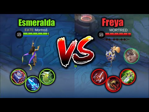 BUFFED ESMERALDA vs FREYA - Who will win?