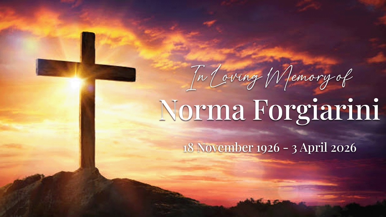 Memorial service livestream thumbnail for Norma Forgiarini