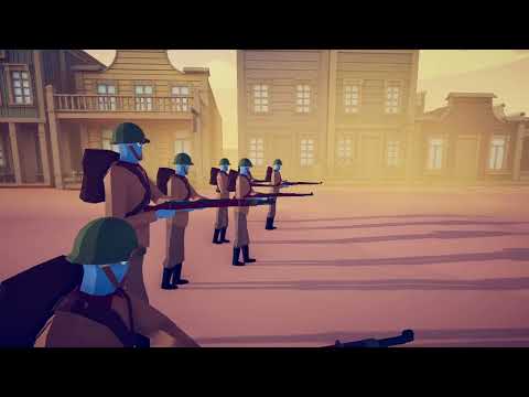 50 Soviet Army Vs 50 Blunderbuss - Totally Accurate Battle Simulator - TABS