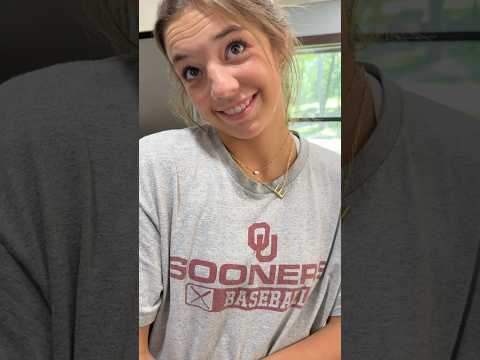 Emmalee made the cut! She got her acceptance letter in the mail from Oklahoma State University!