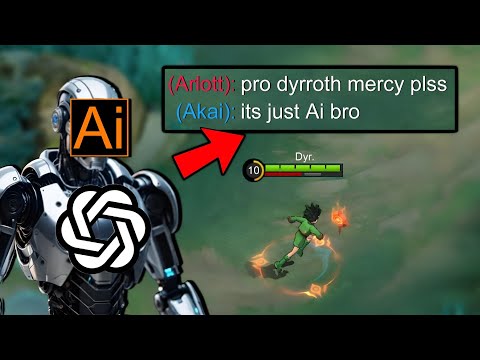 LETTING AI PLAY MY DYRROTH and WHAT HAPPENED NEXT SHOCKED ME… 😳 - Mobile legends