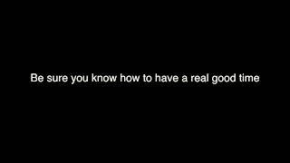 "Real Good Time" Aaron Carter Lyrics