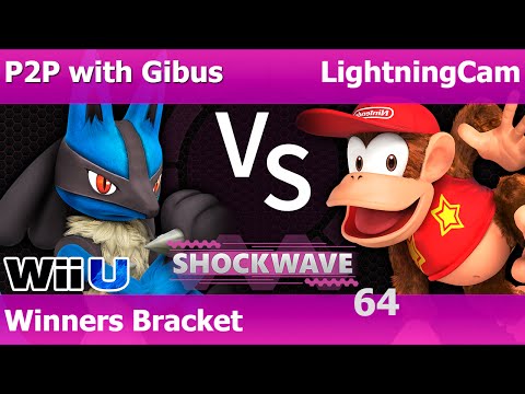 SW 64 Smash 4 - P2P with Gibus (Lucario) vs LightningCam (Diddy) - Winners Bracket