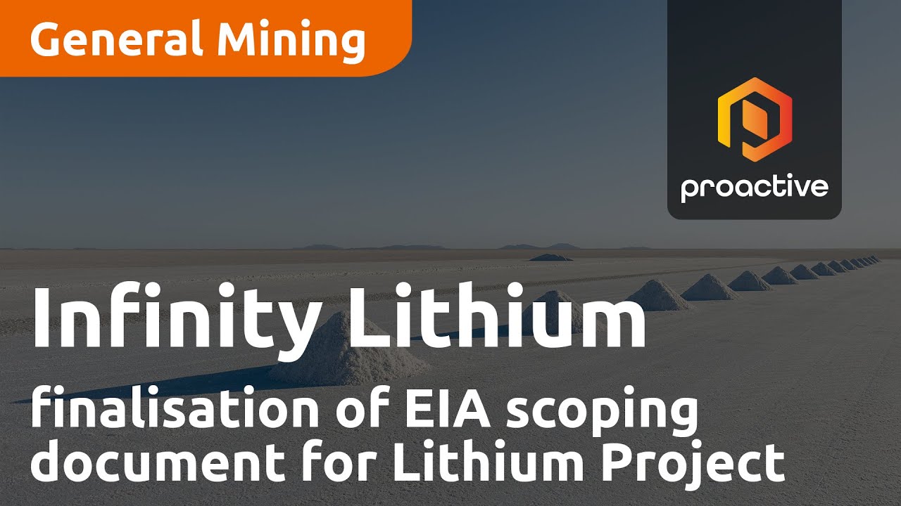 Infinity Lithium welcomes finalisation of EIA scoping document for San José Lithium Project